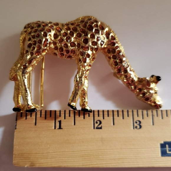 VINTAGE Designer Giraffee Buckle Mimi Di N 1992 - Original Belt - Picture 11 of 16